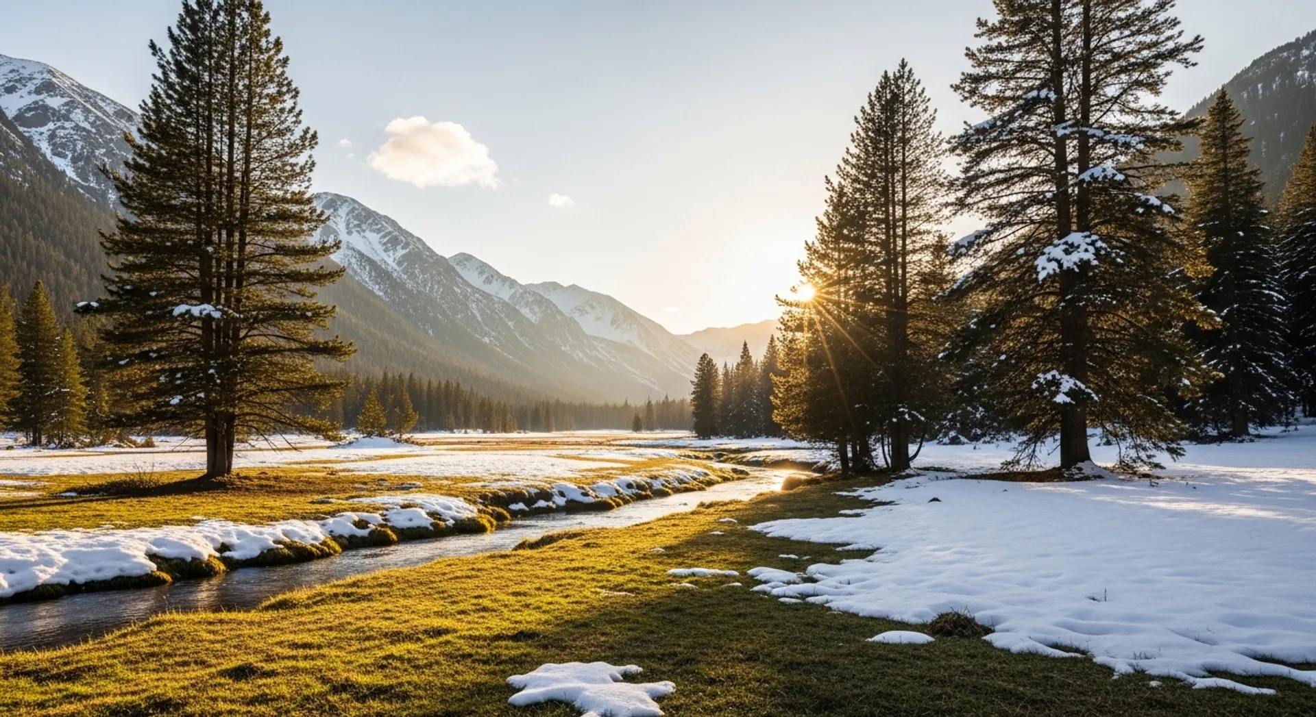 Hope Valley shoulder season scenery near Monitor Pass
