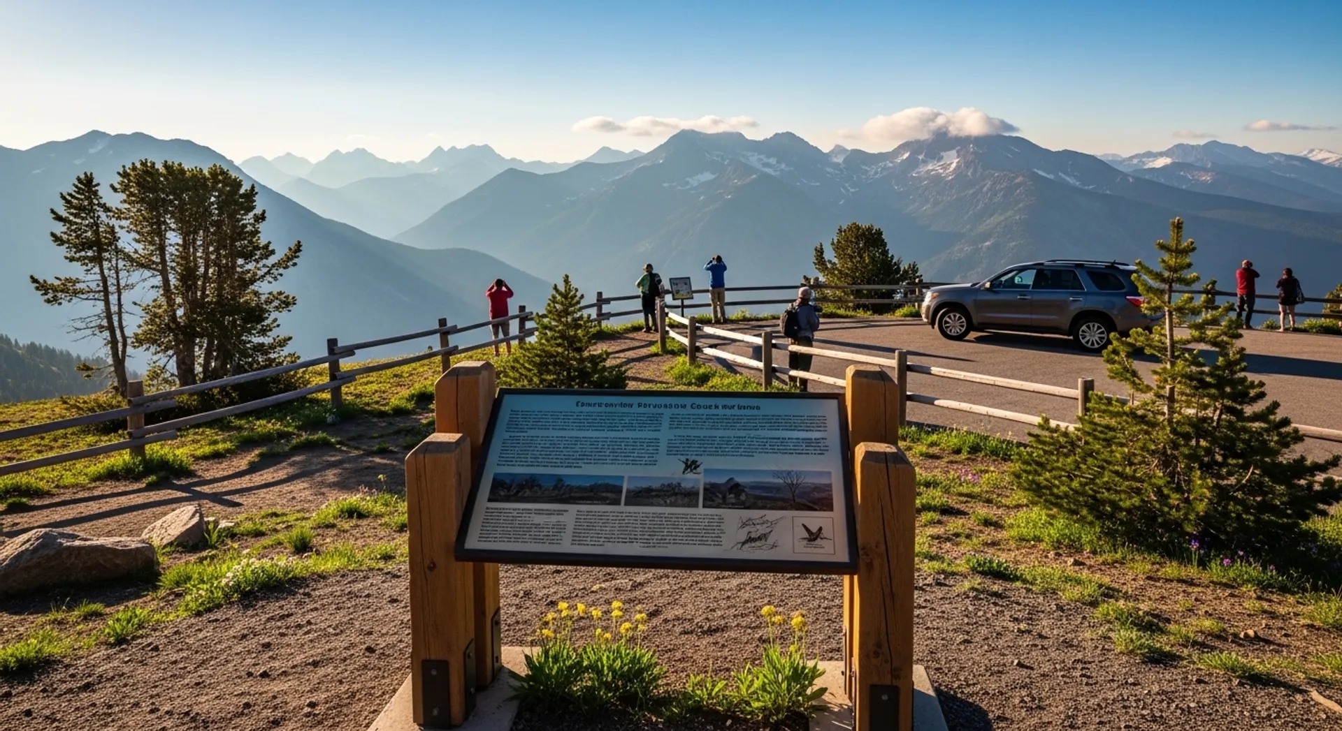 scenic overlook near Monitor Pass in Alpine County