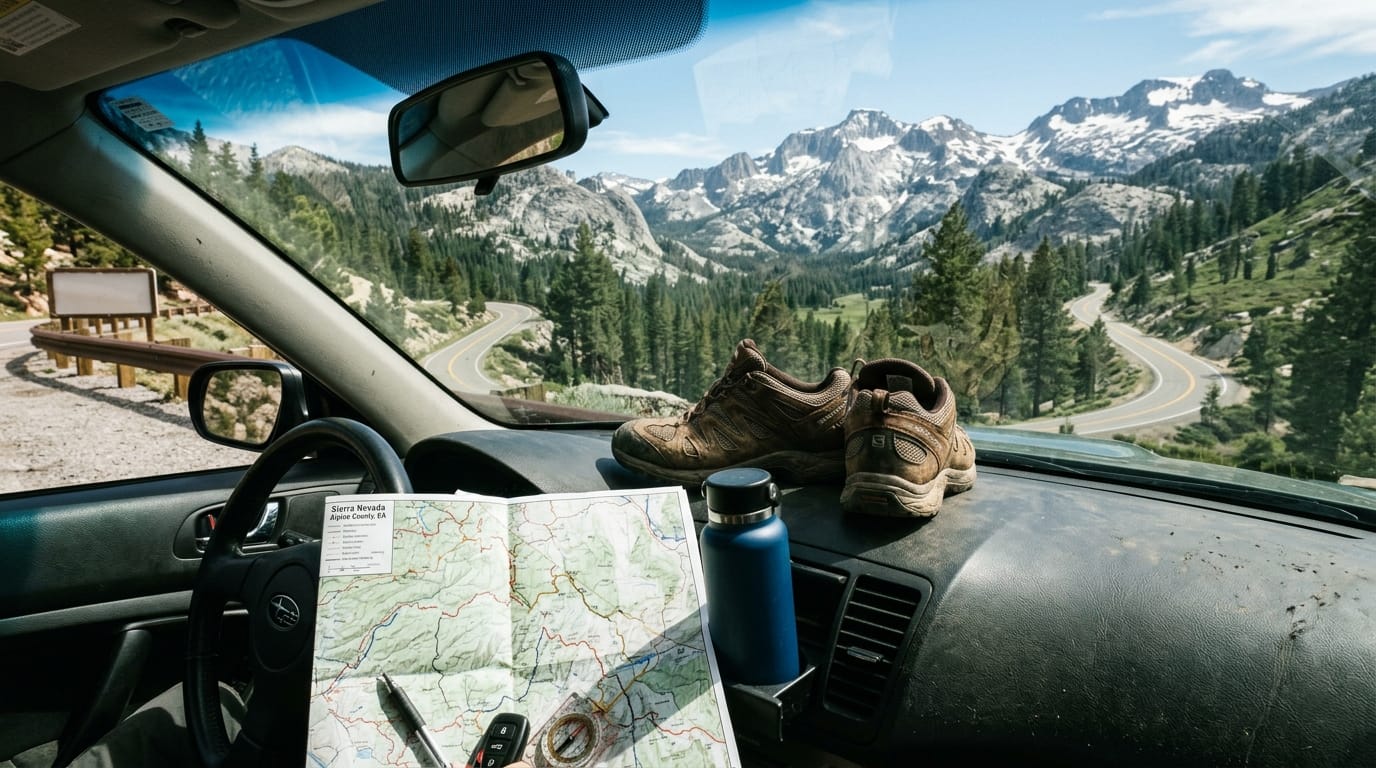 Planning a safe Ebbetts Pass road trip in Alpine County