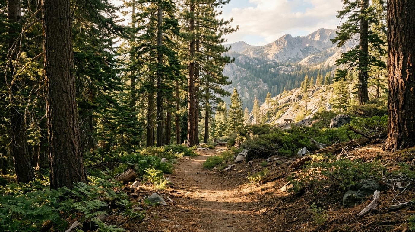 Alpine County mountain lion safety guide for hikers and outdoor visitors