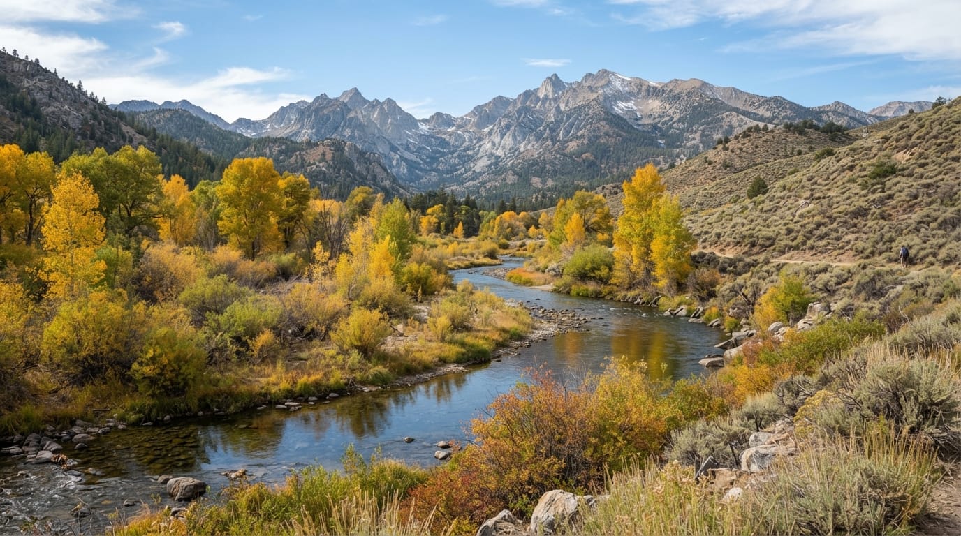 East Fork Carson River access near Park Ranch in Alpine County