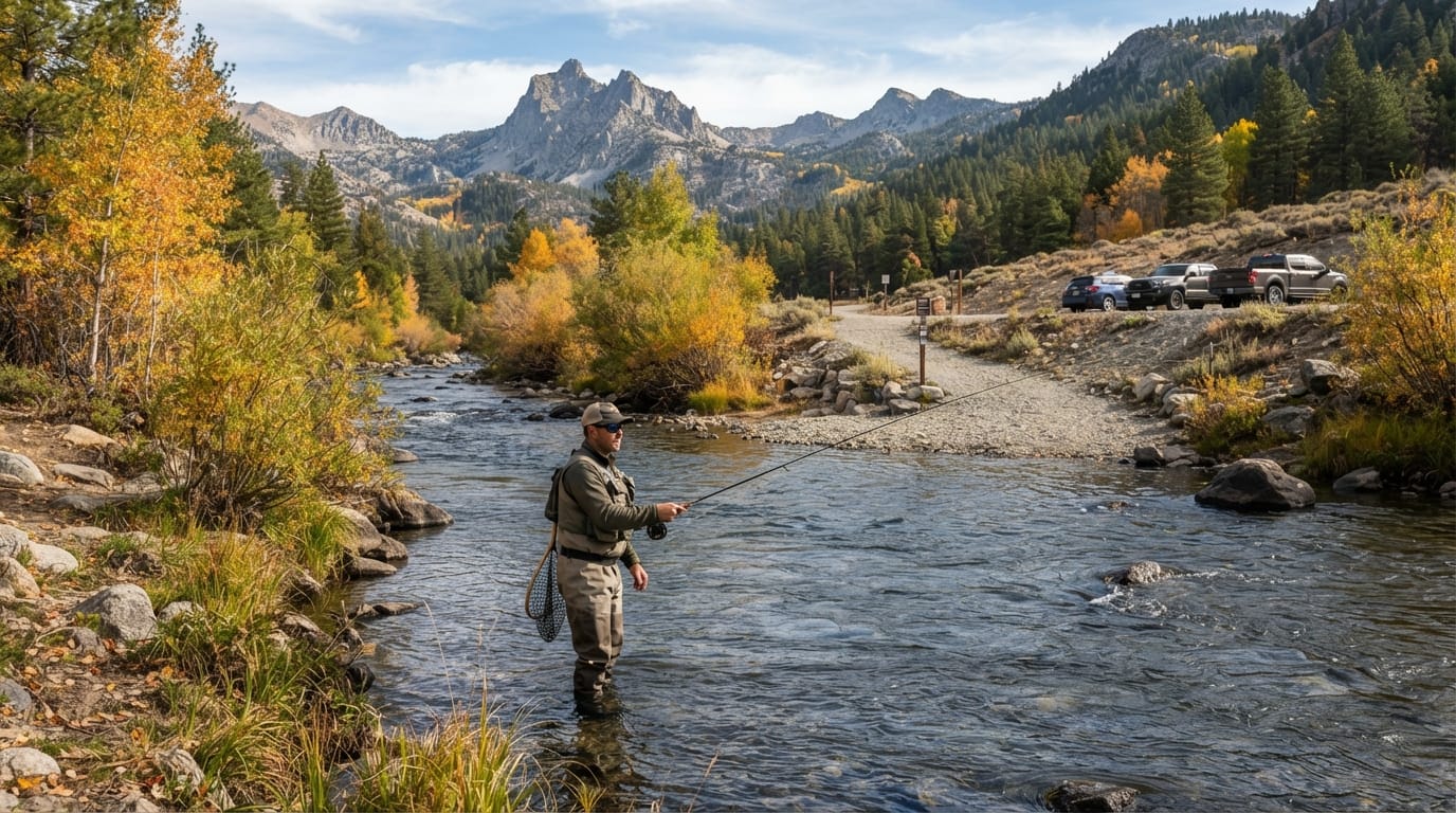 Planned East Fork Carson River access for fishing and recreation